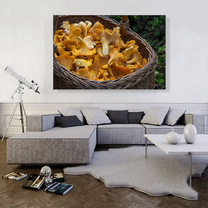 Chanterelle Mushrooms Restaurant decor