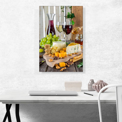 Cheese Platter Wine Restaurant decor