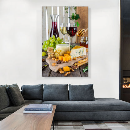 Cheese Platter Wine Restaurant decor