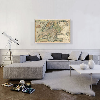 Map of Europe 1581