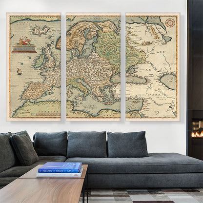 Map of Europe 1581