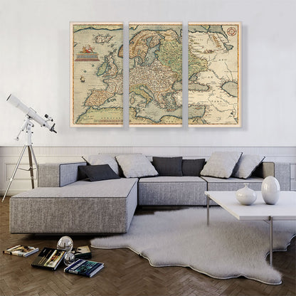 Map of Europe 1581