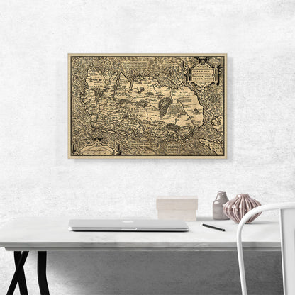 Map of Ireland 1572
