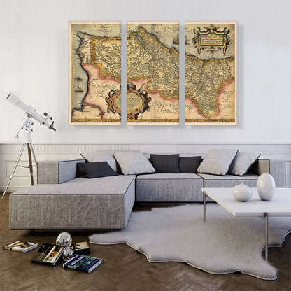 Map of Portugal 1561