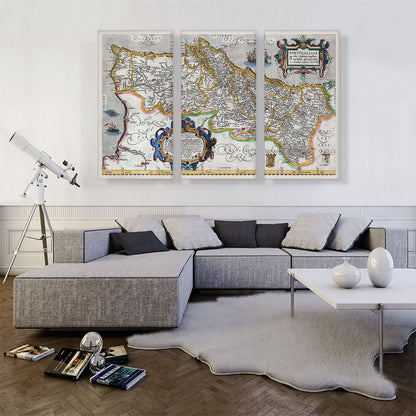 Map of Portugal 1579
