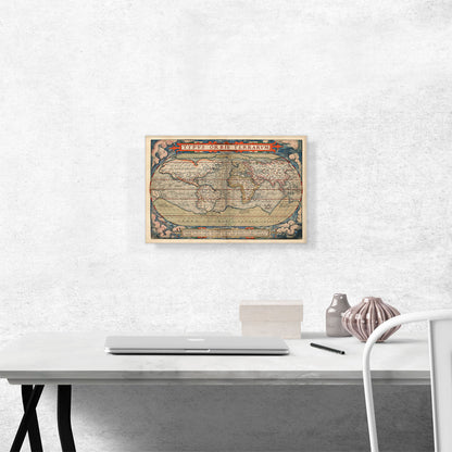 Ortelius World Map 1570