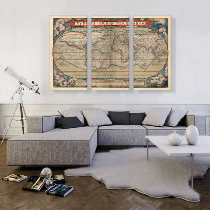 Ortelius World Map 1570