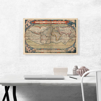 Ortelius World Map 1570
