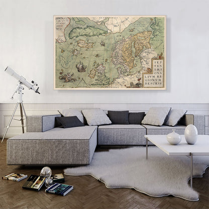 Septentrionalivm Regionvm Descrip 1570