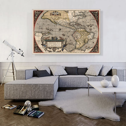 The Americas - The New World 1587