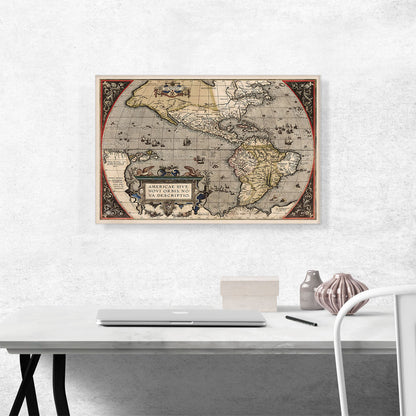 The Americas - The New World 1587