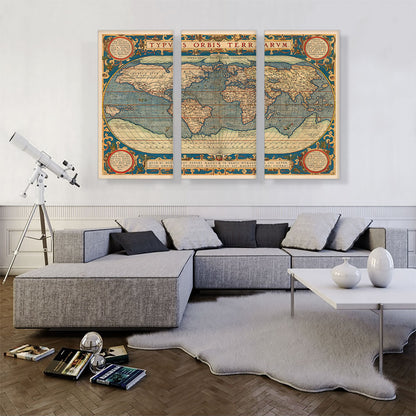 Typus Orbis Terrarum 1587