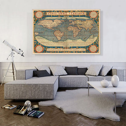 Typus Orbis Terrarum 1587