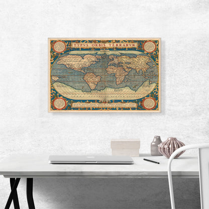 Typus Orbis Terrarum 1587
