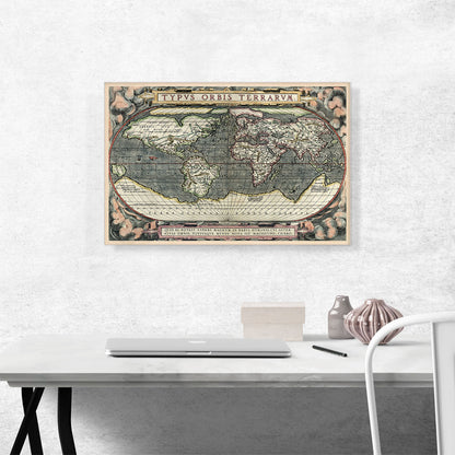 World Map 1588