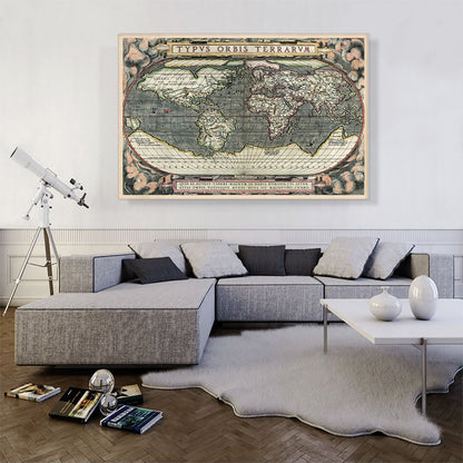 World Map 1588