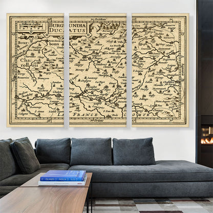 Bourgogne Region in France 16th Century