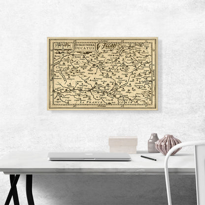 Bourgogne Region in France 16th Century