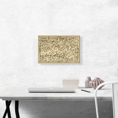 Bourgogne Region in France 16th Century