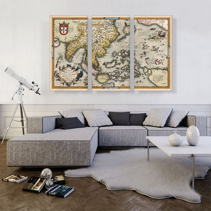 Indiae Orientalis - Theatrum Orbis Terrarum 1585