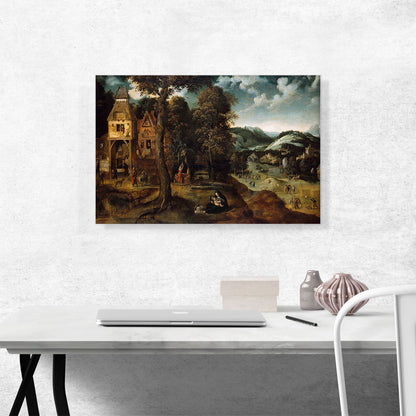 Landscape With Rest On The Flight Into Egypt 1524