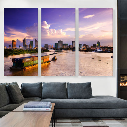 Ho Chi Minh City Vietnam Skyline