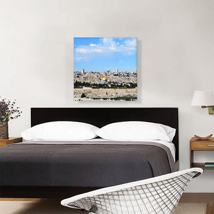 Jerusalem Israel Skyline Square