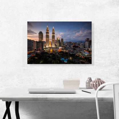 Kuala Lumpur Malaysia Skyline