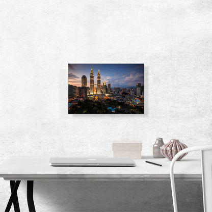 Kuala Lumpur Malaysia Skyline