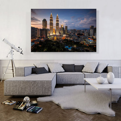 Kuala Lumpur Malaysia Skyline