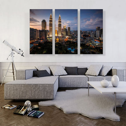 Kuala Lumpur Malaysia Skyline