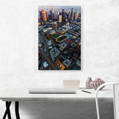 Los Angeles California Aerial View