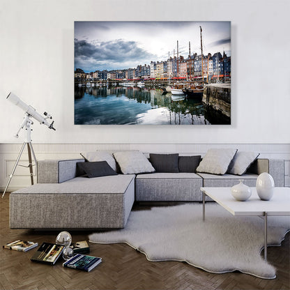 Honfleur, Normandy, France, Boat Port