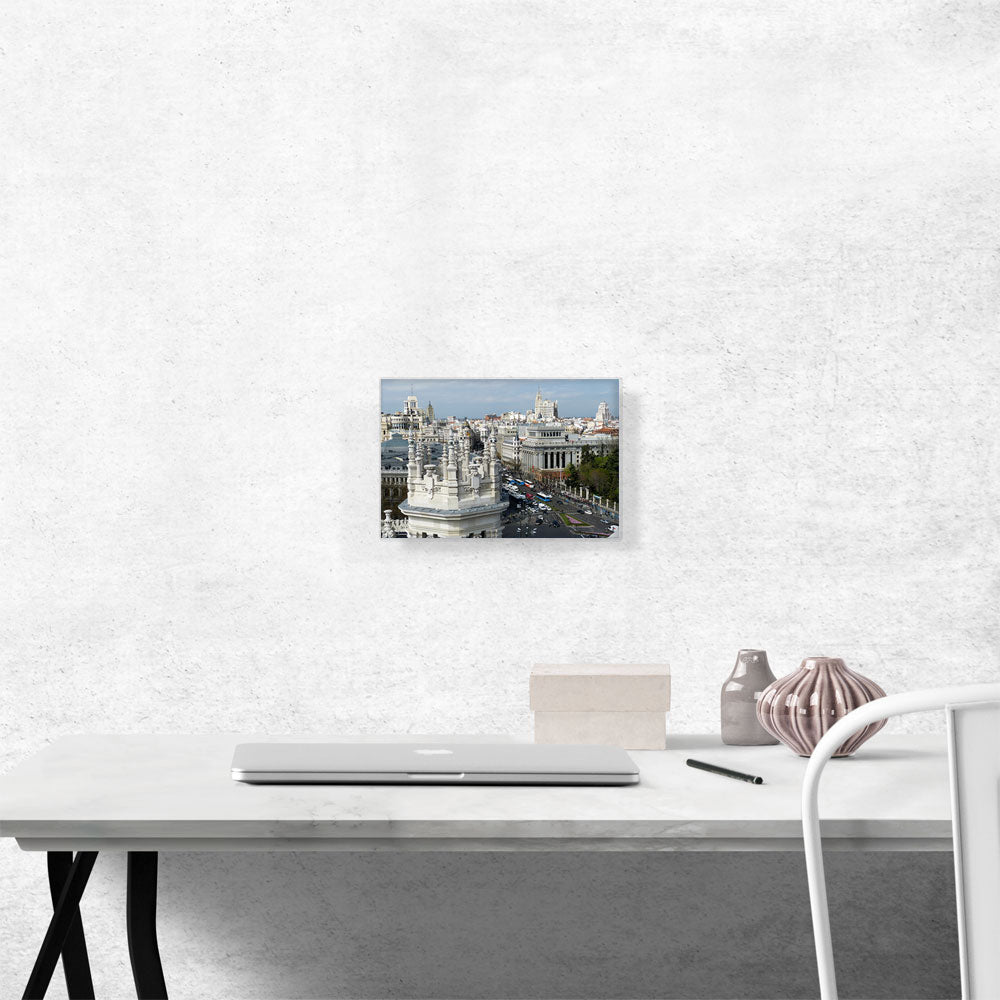 Madrid Spain Skyline