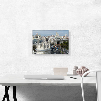 Madrid Spain Skyline