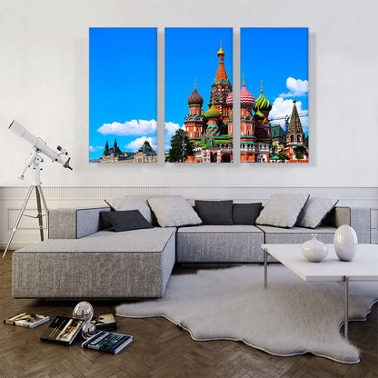 Moscow Russia Church of Saint Basil Cathedral