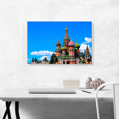 Moscow Russia Church of Saint Basil Cathedral