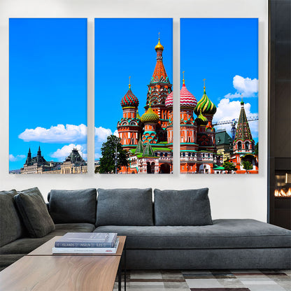 Moscow Russia Church of Saint Basil Cathedral