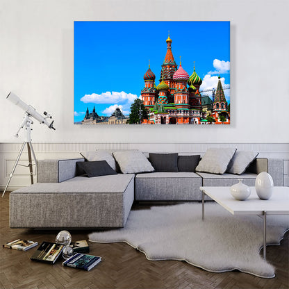 Moscow Russia Church of Saint Basil Cathedral