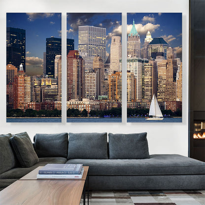 New York Downtown Skyline