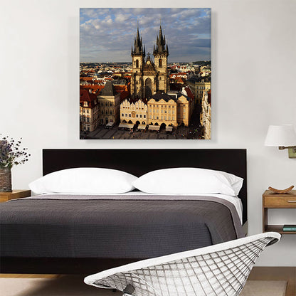 Prague Czech Republic Cathedral Square