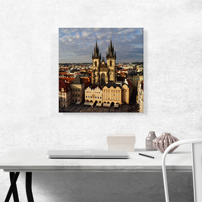 Prague Czech Republic Cathedral Square