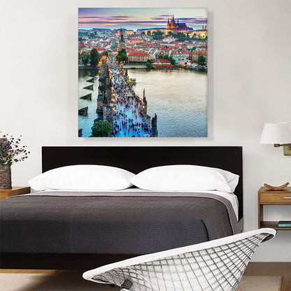 Prague Czech Republic Charles Bridge Square