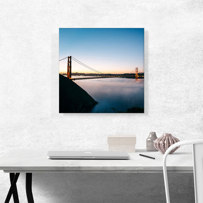 San Francisco Golden Gate Bridge in the Sky