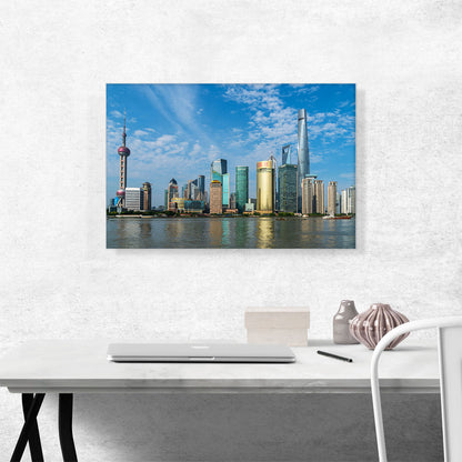 Shanghai China Skyline