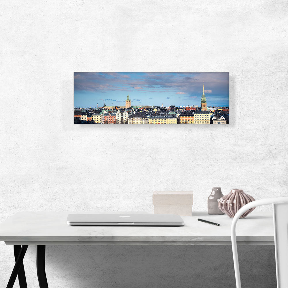 Stockholm Sweden Skyline Panoramic