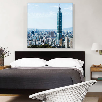 Taipei Taiwan Skyline Square