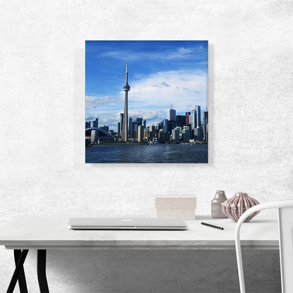 Toronto Canada Day Skyline Square