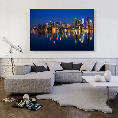 Toronto Canada Skyline Night View
