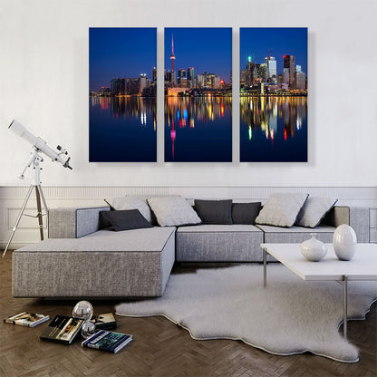 Toronto Canada Skyline Night View